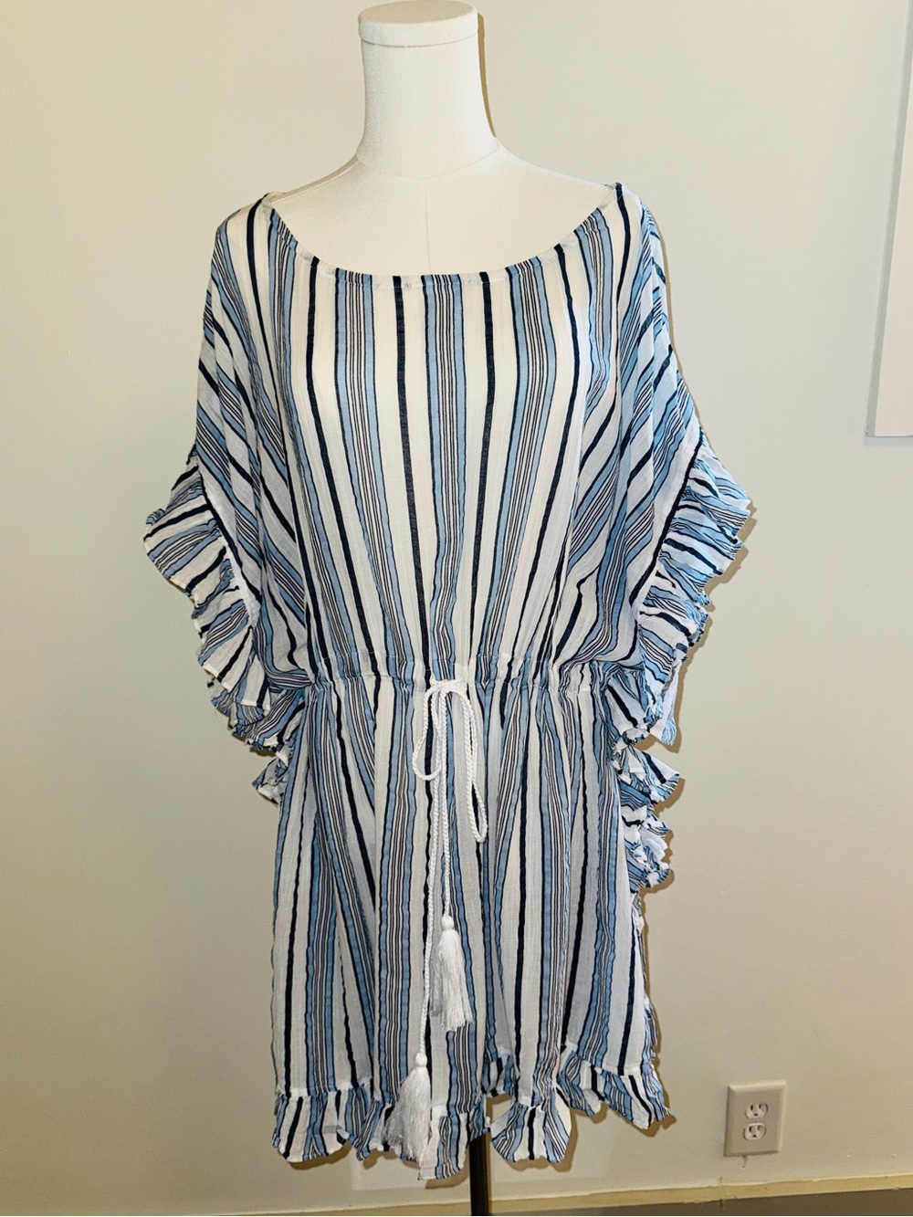 Aerie Striped Swim Coverup